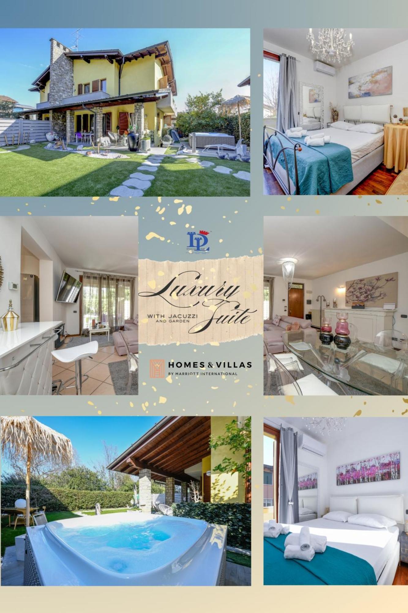 Desenzanoloft Official Partner Marriott Homes & Villas - Luxury Suite With Jacuzzi And Garden Desenzano del Garda Exterior foto